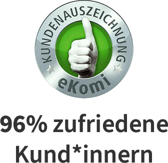 Seal of Trust, Customer Award, eKomi